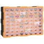 Organizador multicajones con 64 cajones 52x16x37,5 cm de vidaXL, Cajas de herramientas - Ref: Foro24-147579, Precio: 59,23 €,...