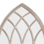 Espejo de hierro color arena para uso interior 100x45 cm de , Espejos - Ref: Foro24-3093531, Precio: 106,53 €, Descuento: %