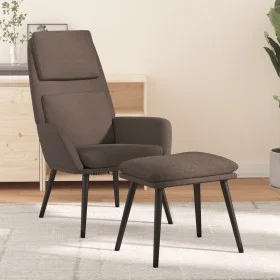 Relaxsessel mit Fußstütze aus taupegrauem Stoff von , Sessel - Ref: Foro24-3097777, Preis: 129,02 €, Rabatt: %