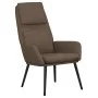 Sillón de relax con reposapiés de tela gris taupé de , Sillones - Ref: Foro24-3097777, Precio: 129,02 €, Descuento: %
