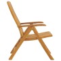 Sillas de jardín reclinables y cojines 2 uds madera maciza teca de , Sillas de jardín - Ref: Foro24-3196446, Precio: 351,94 €...
