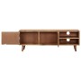 Mueble para TV madera maciza de acacia 115x30x39 cm de vidaXL, Muebles TV - Ref: Foro24-322665, Precio: 180,88 €, Descuento: %