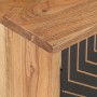 Mueble para TV madera maciza de acacia 115x30x39 cm de vidaXL, Muebles TV - Ref: Foro24-322665, Precio: 180,88 €, Descuento: %