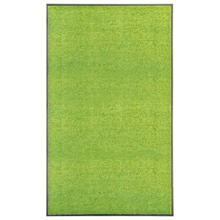 Felpudo lavable verde 90x150 cm de vidaXL, Felpudos - Ref: Foro24-323431, Precio: 65,06 €, Descuento: %