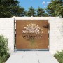 Puerta de jardín acero corten diseño árbol 85x75 cm de , Puertas de jardín - Ref: Foro24-153208, Precio: 119,02 €, Descuento: %
