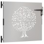 Puerta de jardín acero corten diseño árbol 85x75 cm de , Puertas de jardín - Ref: Foro24-153208, Precio: 119,02 €, Descuento: %