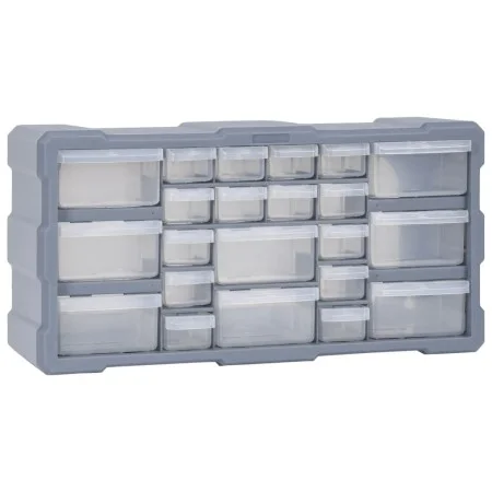 Multi-drawer organizer with 22 drawers 49x16x25.5 cm by vidaXL, Toolboxes - Ref: Foro24-147584, Price: 34,92 €, Discount: %