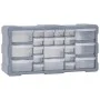 Multi-drawer organizer with 22 drawers 49x16x25.5 cm by vidaXL, Toolboxes - Ref: Foro24-147584, Price: 34,92 €, Discount: %
