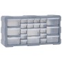 Organizador multicajones con 22 cajones 49x16x25,5 cm de vidaXL, Cajas de herramientas - Ref: Foro24-147584, Precio: 34,79 €,...