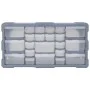 Multi-drawer organizer with 22 drawers 49x16x25.5 cm by vidaXL, Toolboxes - Ref: Foro24-147584, Price: 34,92 €, Discount: %
