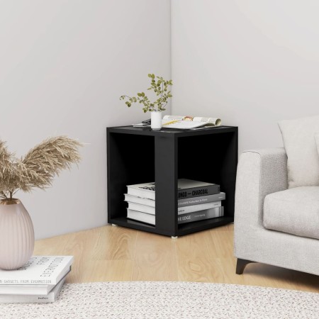 Mesa auxiliar madera contrachapada negro 33x33x34,5 cm de , Mesas auxiliares - Ref: Foro24-809009, Precio: 24,09 €, Descuento: %