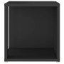 Mesa auxiliar madera contrachapada negro 33x33x34,5 cm de , Mesas auxiliares - Ref: Foro24-809009, Precio: 24,09 €, Descuento: %