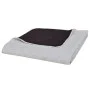Colcha acolchada a doble cara beige marrón 220x240 cm de , Colchas y edredones - Ref: Foro24-130881, Precio: 26,51 €, Descuen...
