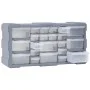 Multi-drawer organizer with 22 drawers 49x16x25.5 cm by vidaXL, Toolboxes - Ref: Foro24-147584, Price: 34,92 €, Discount: %