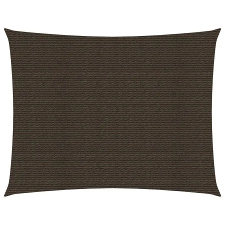 Toldo de vela marrón HDPE 160 g/m² 6x7 m de , Sombrillas - Ref: Foro24-311799, Precio: 76,25 €, Descuento: %