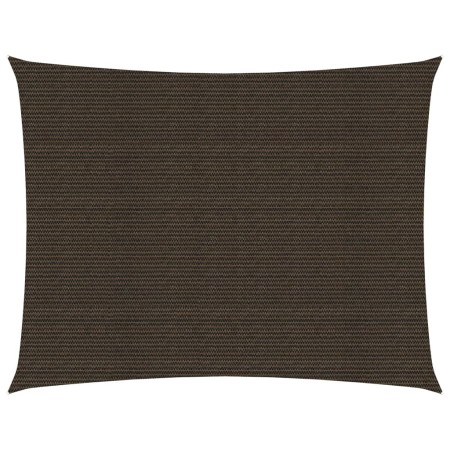 Toldo de vela marrón HDPE 160 g/m² 6x7 m de , Sombrillas - Ref: Foro24-311799, Precio: 73,17 €, Descuento: %