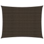 Toldo de vela marrón HDPE 160 g/m² 6x7 m de , Sombrillas - Ref: Foro24-311799, Precio: 73,17 €, Descuento: %