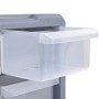 Organizador multicajones con 22 cajones 49x16x25,5 cm de vidaXL, Cajas de herramientas - Ref: Foro24-147584, Precio: 34,79 €,...