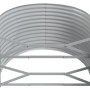Jardinera arriate acero recubrimiento polvo gris 249x100x68 cm de , Maceteros y jardineras - Ref: Foro24-319064, Precio: 105,...