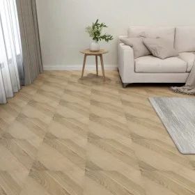 Selbstklebende Bodenplatten 55 Stück braun gestreift PVC 5,11 m² von , Böden und Teppiche - Ref: Foro24-324680, Preis: 64,38 ...