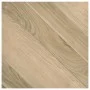 Self-adhesive PVC floor tiles, 55 units, brown with striped pattern, covering 5.11 square meters. by , Floors and carpets - R...