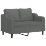 Set Sofas mit Kissen 3 Stück dunkelgrauer Stoff von , Sofas - Ref: Foro24-3201811, Preis: 447,55 €, Rabatt: %