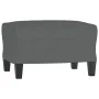 Juego de sofás con cojines 3 piezas tela gris oscuro de , Sofás - Ref: Foro24-3201811, Precio: 447,55 €, Descuento: %