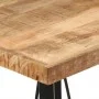 Tall iron and solid mango wood high table 55x55x107 cm by , Kitchen and dining tables - Ref: Foro24-356380, Price: 217,26 €, ...