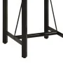 Tall iron and solid mango wood high table 55x55x107 cm by , Kitchen and dining tables - Ref: Foro24-356380, Price: 217,26 €, ...