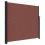 Toldo lateral retráctil marrón 180x500 cm de , Sombrillas - Ref: Foro24-4004449, Precio: 120,76 €, Descuento: %