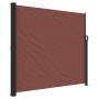 Toldo lateral retráctil marrón 180x500 cm de , Sombrillas - Ref: Foro24-4004449, Precio: 123,86 €, Descuento: %