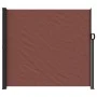 Toldo lateral retráctil marrón 180x500 cm de , Sombrillas - Ref: Foro24-4004449, Precio: 120,76 €, Descuento: %