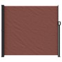 Toldo lateral retráctil marrón 180x500 cm de , Sombrillas - Ref: Foro24-4004449, Precio: 123,86 €, Descuento: %