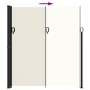 Toldo lateral retráctil crema 220x500 cm de , Sombrillas - Ref: Foro24-4004475, Precio: 135,79 €, Descuento: %