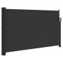 Toldo lateral retráctil negro 120x600 cm de , Sombrillas - Ref: Foro24-4004489, Precio: 83,39 €, Descuento: %