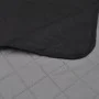 Colcha acolchada a doble cara negro gris 170x210 cm de , Colchas y edredones - Ref: Foro24-130883, Precio: 15,86 €, Descuento: %