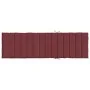 Cojín para tumbona tela rojo tinto melange 200x60x4 cm de , Cojines para sillas y sofás - Ref: Foro24-4002518, Precio: 41,88 ...