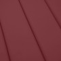 Cojín para tumbona tela rojo tinto melange 200x60x4 cm de , Cojines para sillas y sofás - Ref: Foro24-4002518, Precio: 44,26 ...