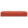 Cojín para sofá de palets tela rojo melange 60x60x10 cm de , Cojines para sillas y sofás - Ref: Foro24-4002669, Precio: 33,28...