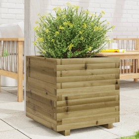 Jardinera madera de pino impregnada 50x50x49,5 cm de , Maceteros y jardineras - Ref: Foro24-3282518, Precio: 126,77 €, Descue...