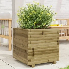 Jardinera madera de pino impregnada 50x50x49,5 cm by , Pots and planters - Ref: Foro24-3282518, Price: 121,65 €, Discount: %