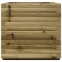 Jardinera madera de pino impregnada 50x50x49,5 cm de , Maceteros y jardineras - Ref: Foro24-3282518, Precio: 126,77 €, Descue...