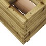 Jardinera madera de pino impregnada 50x50x49,5 cm de , Maceteros y jardineras - Ref: Foro24-3282518, Precio: 126,77 €, Descue...