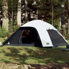 Tienda familiar iglú 6 personas tela opaca impermeable blanca de , Tiendas de campaña - Ref: Foro24-94726, Precio: 251,98 €, ...