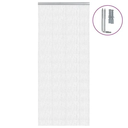 Mosquitera de cadena para puerta aluminio 90x200 cm de , Mosquiteras para ventanas - Ref: Foro24-4010011, Precio: 84,28 €, De...