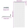 Mosquitera de cadena para puerta aluminio 90x200 cm de , Mosquiteras para ventanas - Ref: Foro24-4010011, Precio: 85,99 €, De...