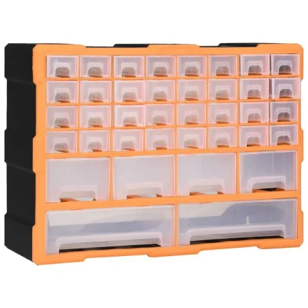 Multi-Schubladen-Organizer mit 40 Schubladen 52x16x37,5 cm von vidaXL, Werkzeugkästen - Ref: Foro24-147577, Preis: 53,97 €, R...