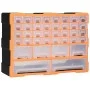 Multi-drawer organizer with 40 drawers 52x16x37.5 cm by vidaXL, Toolboxes - Ref: Foro24-147577, Price: 53,97 €, Discount: %