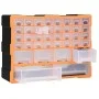Multi-drawer organizer with 40 drawers 52x16x37.5 cm by vidaXL, Toolboxes - Ref: Foro24-147577, Price: 53,97 €, Discount: %