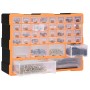 Organizador multicajones con 40 cajones 52x16x37,5 cm de vidaXL, Cajas de herramientas - Ref: Foro24-147577, Precio: 51,97 €,...